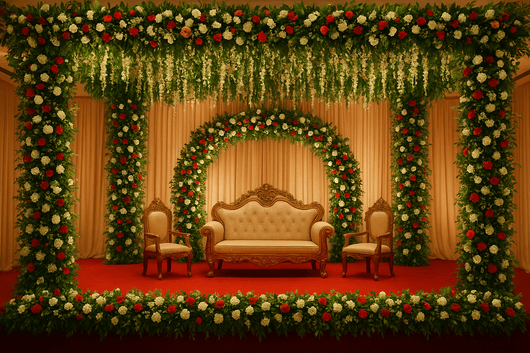 Unique Stage Decoration Ideas for Indian Weddings